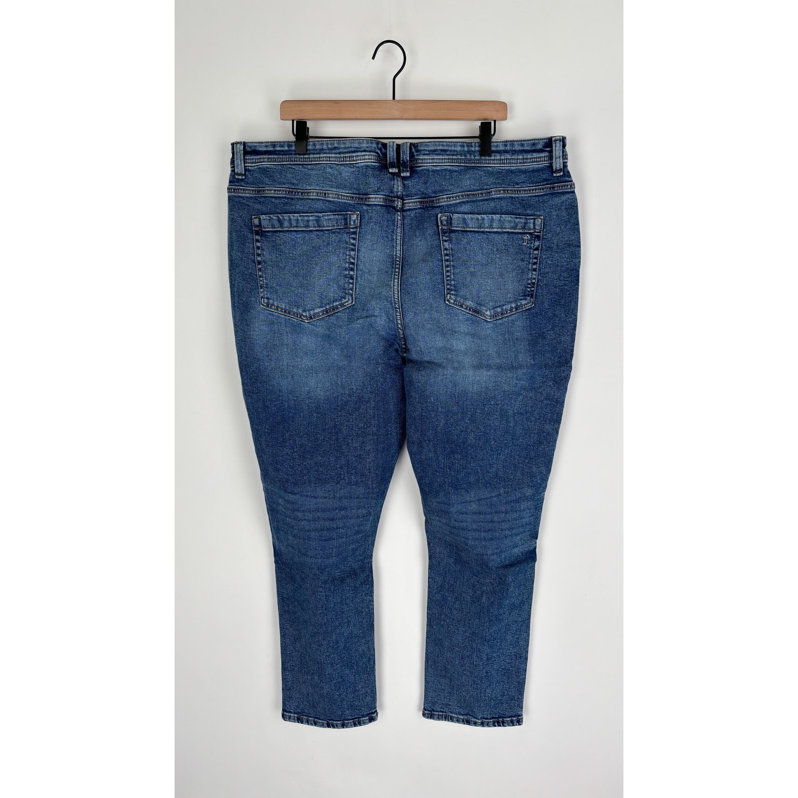 The Perfect Jean Nyc 99% Cotton Slim Fit Denim Jeans Mens Size 42x30 New Strea — image 8 of 8